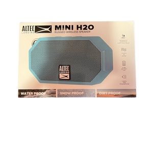 New Altec Lansing Mini H2O Wireless Speaker